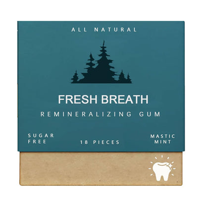 Organic Remineralizing Chewing Gum